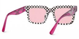 Thomason Black Clear Rectangle Sunglasses3