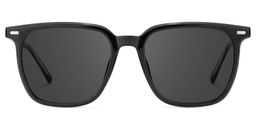 Eliza Black Square Sunglasses0