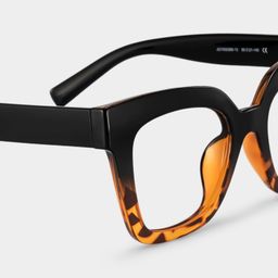 Malcolm Two-Tone Square Glasses4