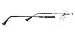 Peavy Gray Rectangle Glasses4