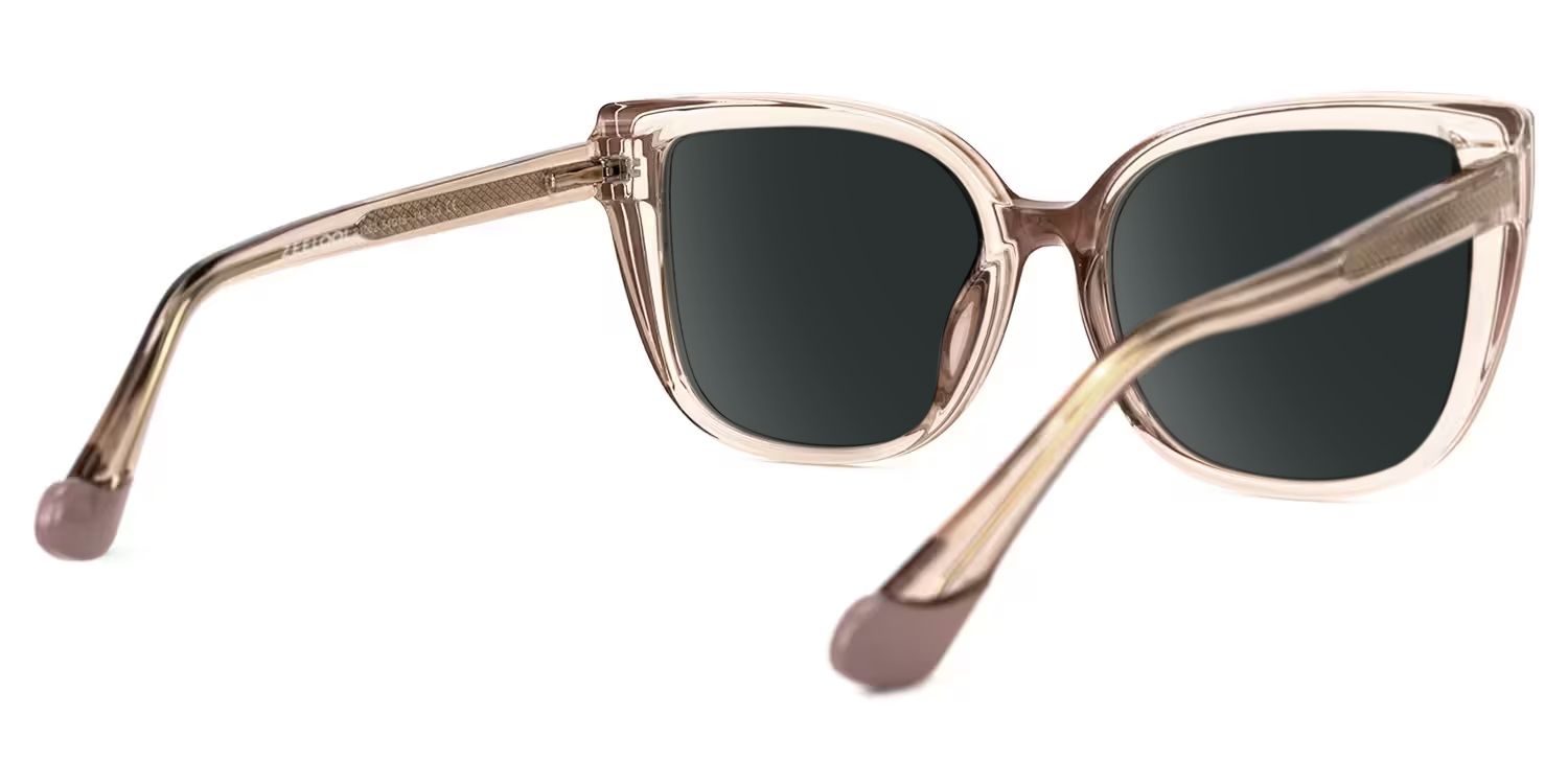 Fenn Cat Eye Brown Sunglasses for Women & Men | ZEELOOL3
