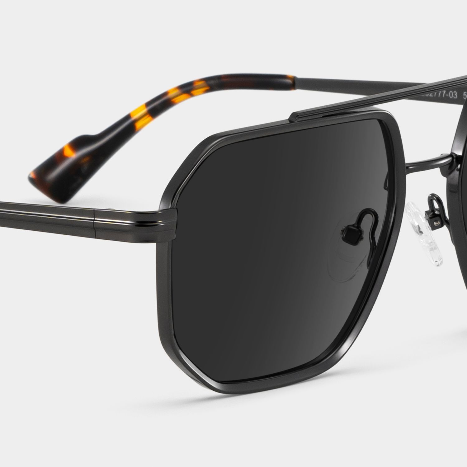 Autumn Aviator Style Gray Frame Sunglasses | ZEELOOL4