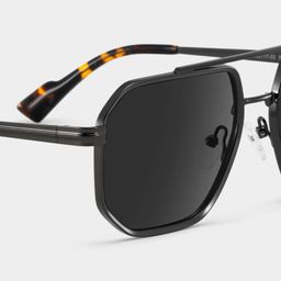 Autumn Gray Aviator Sunglasses4
