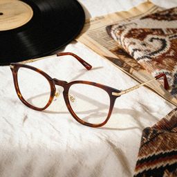 Laura Tortoise Square Glasses0