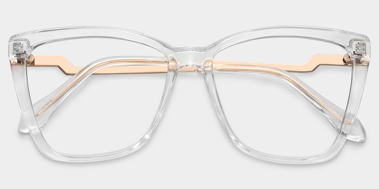 Corlette Clear Butterfly Glasses