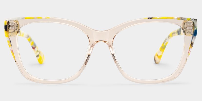 Maple Yellow Butterfly Glasses