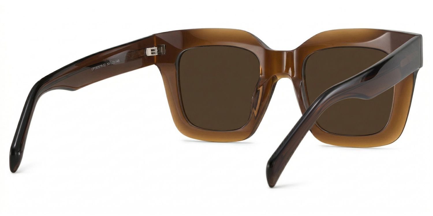 Trinity Tawny Square Sunglasses to Frame Your Face | ZEELOOL3