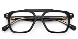 Mercurio Black Aviator Glasses2