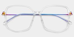 Payton Iridescent Geometric Glasses1