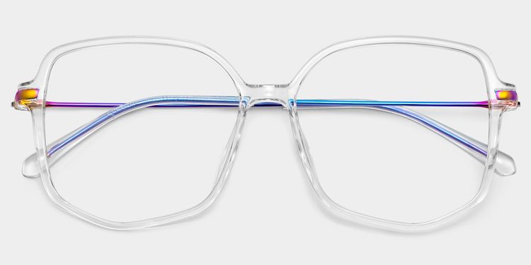 Payton Iridescent Geometric Glasses