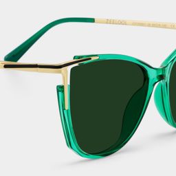 Yomary Green Cat eye Sunglasses4