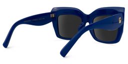 Alberta Blue Square Sunglasses3