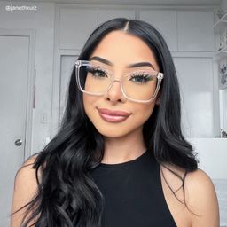 Isaebella Clear Butterfly Glasses6