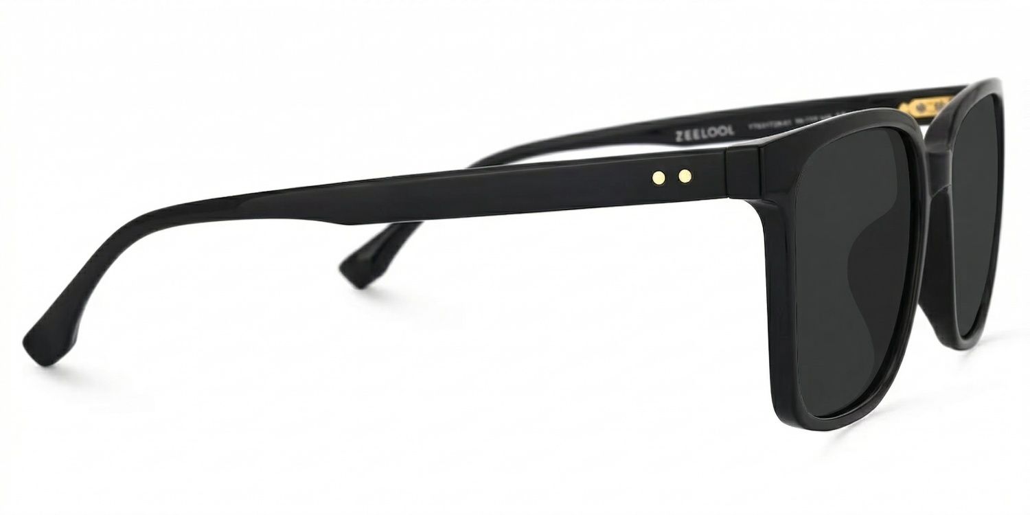 Contreras Tr90 Black Square Frame Sunglasses | ZEELOOL2