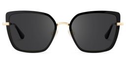 Max Black Square Sunglasses0
