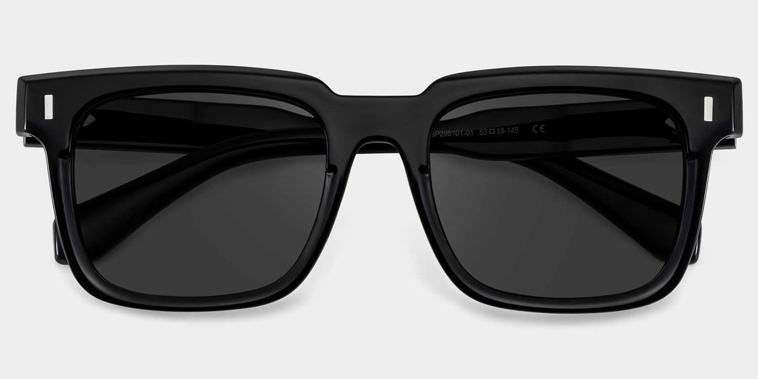 Katia Black Square Sunglasses to Frame Your Face | ZEELOOL1