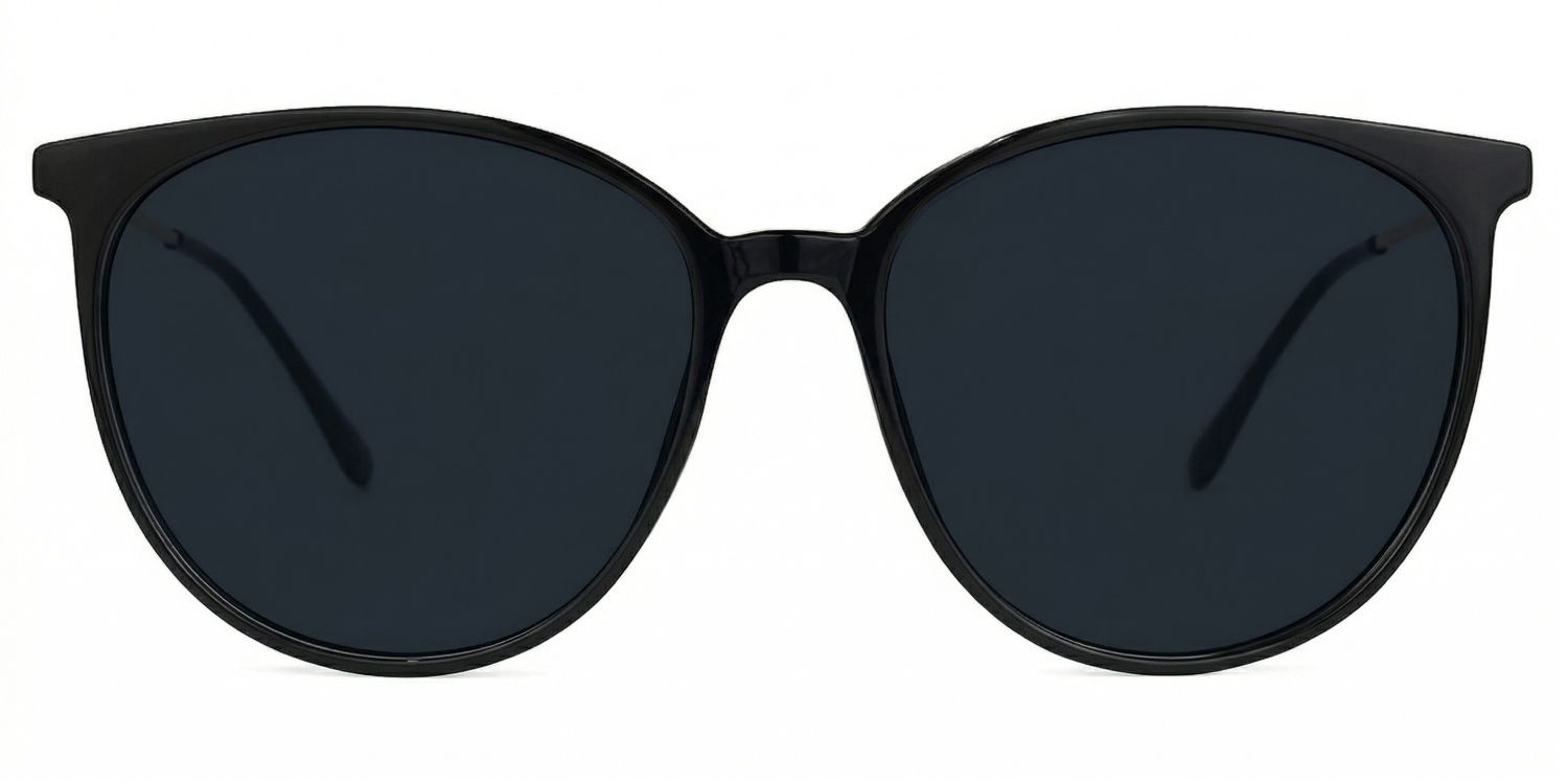 Chanty Round Style Black Frame Sunglasses | ZEELOOL0