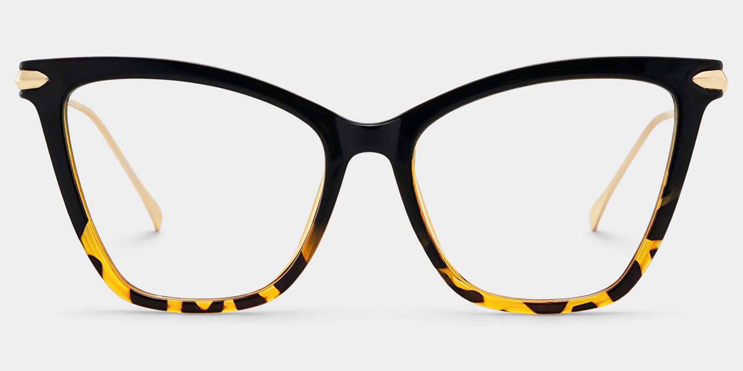 Hilary Butterfly Tortoise Frame Glasses | Zeelool Optical0