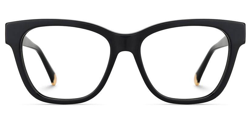 Julian Black Square Glasses
