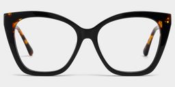 Kira Black Butterfly Glasses1