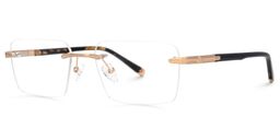 Savitrie Tortoise Rectangle Glasses1