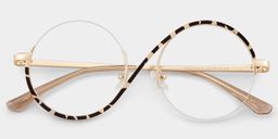 Flozif Tortoise Round Glasses1