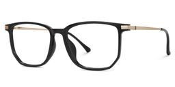 Fezell Black Square Glasses3