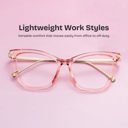 Hilary Pink Butterfly Glasses0