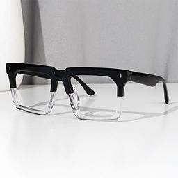 Moreland Two-Tone Rectangle Glasses4