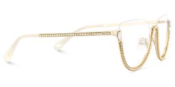 Sparkle Gold Cat eye Glasses5