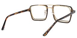 Nellie Tortoise-Gold Aviator Glasses4