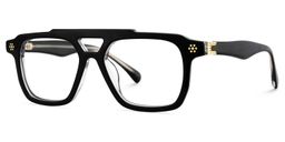 Mercurio Black Aviator Glasses3
