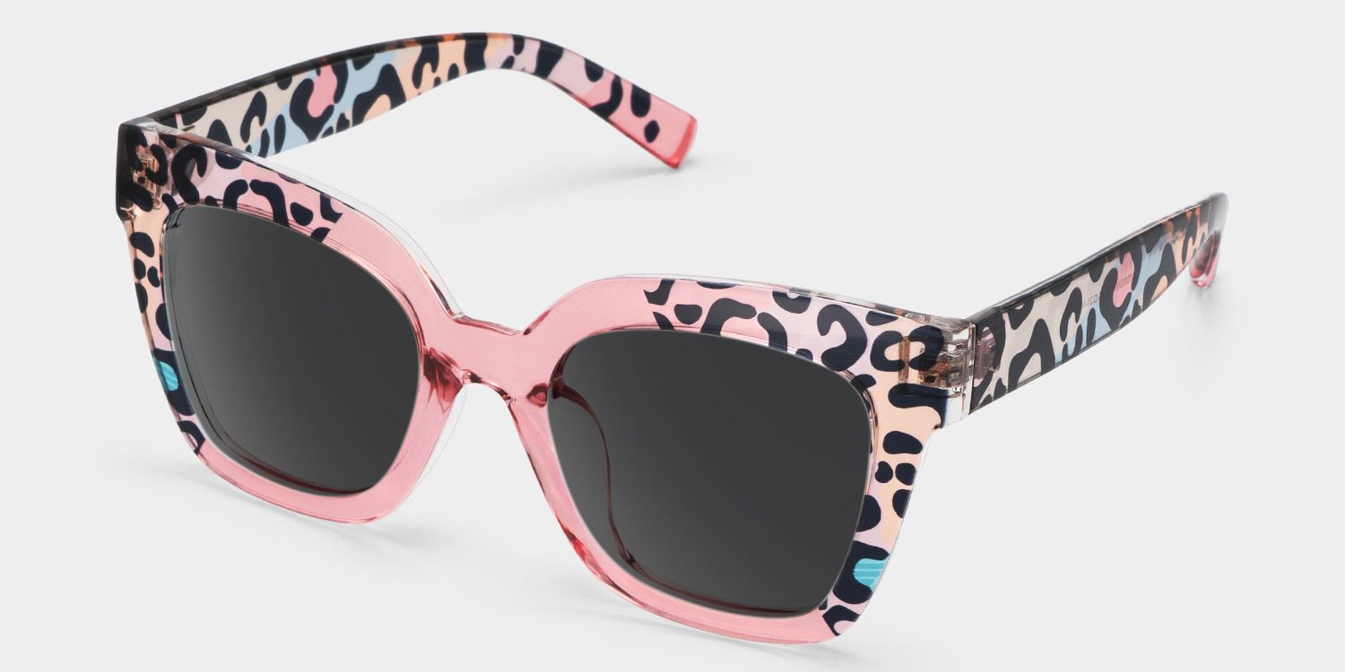 Malcolm Tr90 Pink-Leopard Frame Sunglasses | ZEELOOL2