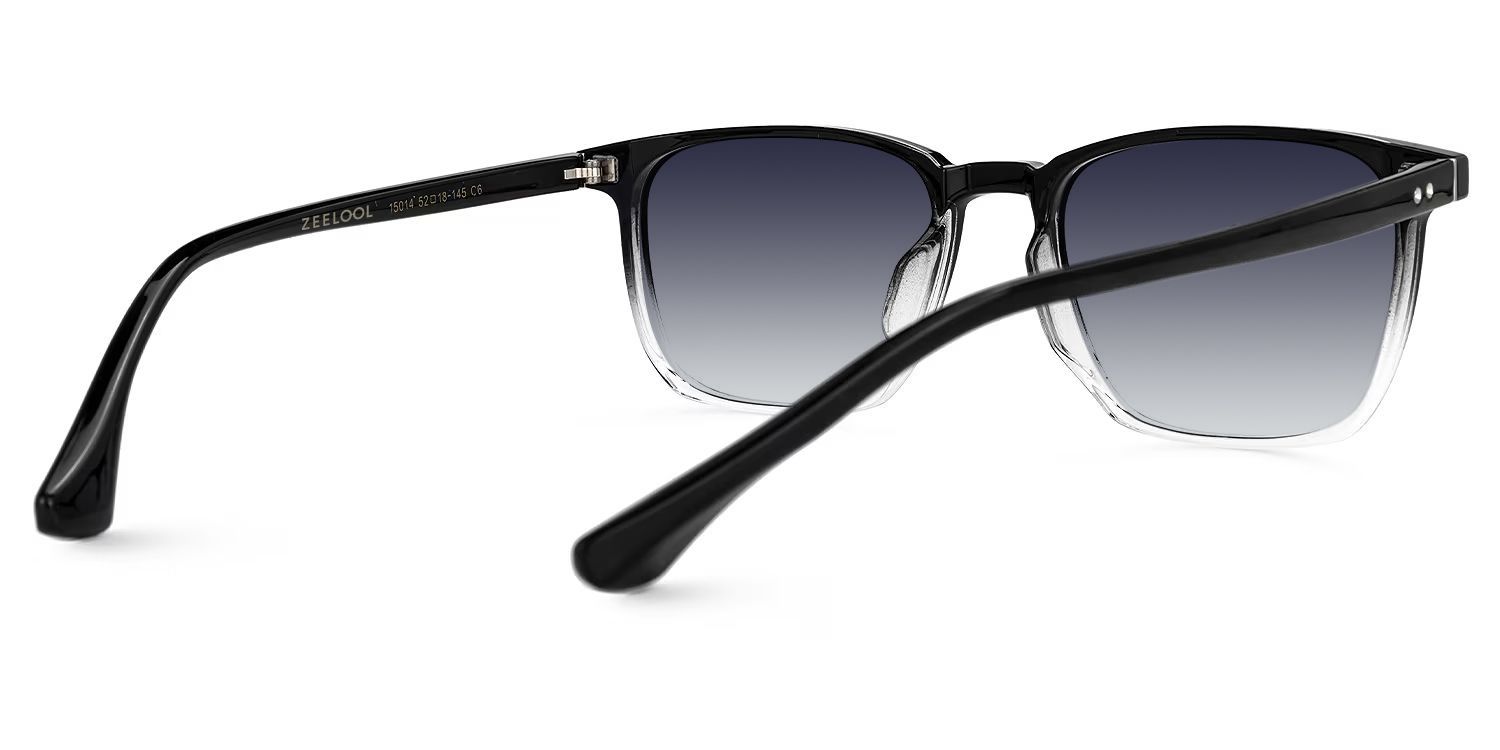 Martinez Square Black Frame Sunglasses Online Sale | ZEELOOL3