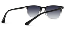 Martinez Black Square Sunglasses3
