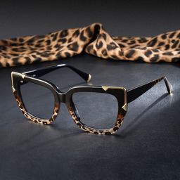 Dax Two-tone Square Glasses1