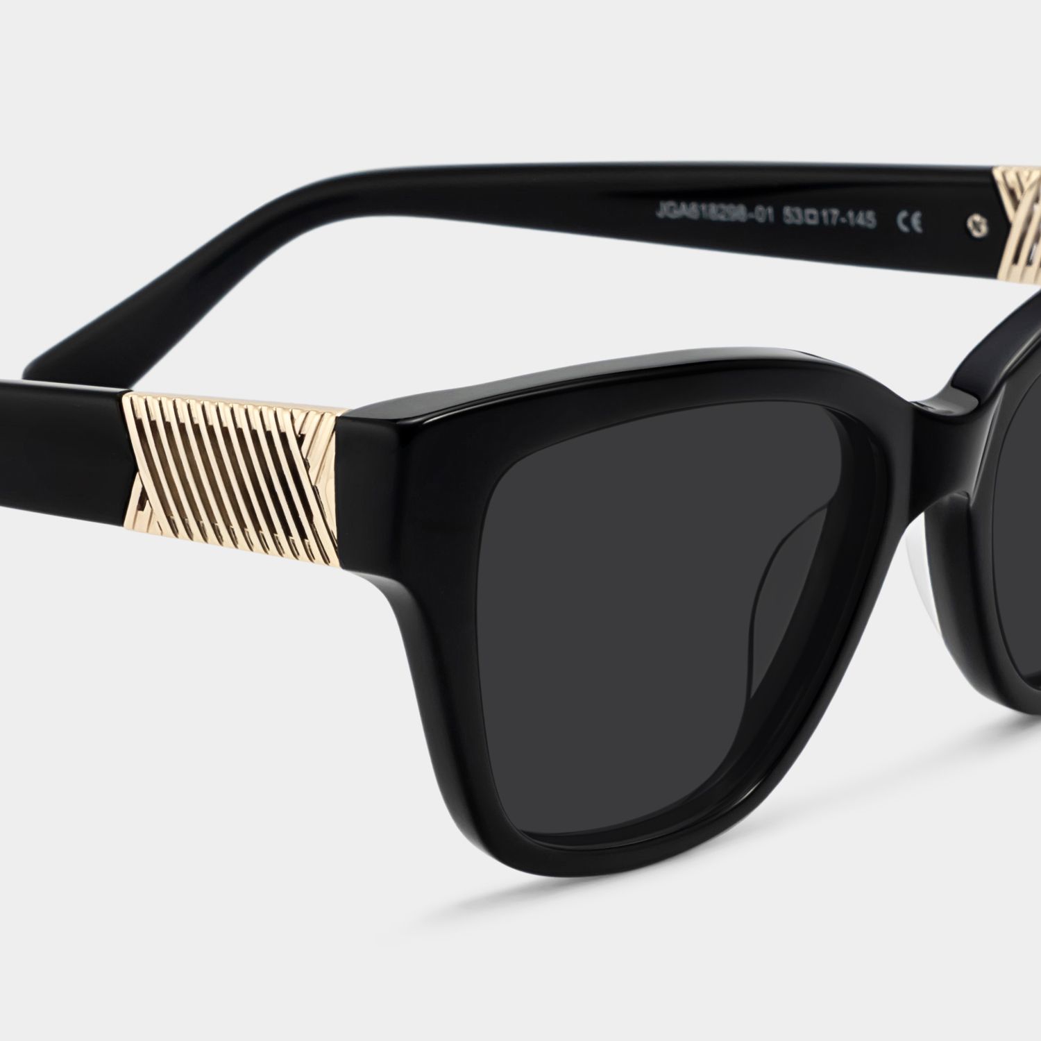 Miranda Cat Eye Black Sunglasses for Women & Men | ZEELOOL4