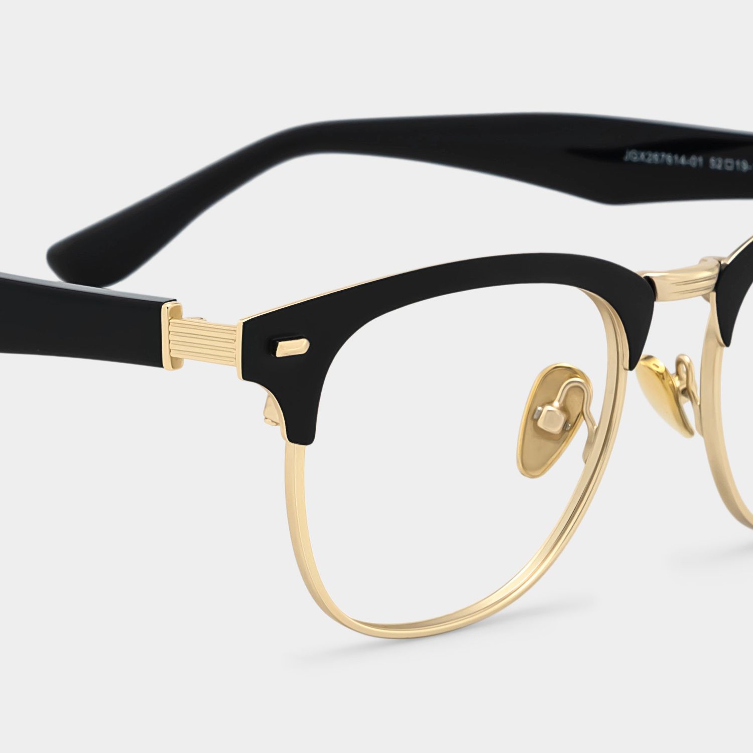 Penelope Gold Browline Glasses for Men | ZEELOOL5