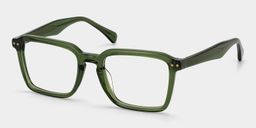 Vickerie Green Rectangle Glasses3
