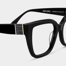 Tamarrah Black Cat eye Glasses5