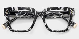 Caius Two-tone Square Glasses4