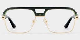 Griff Green Aviator Glasses1