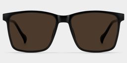 Burgos Black Square Sunglasses0