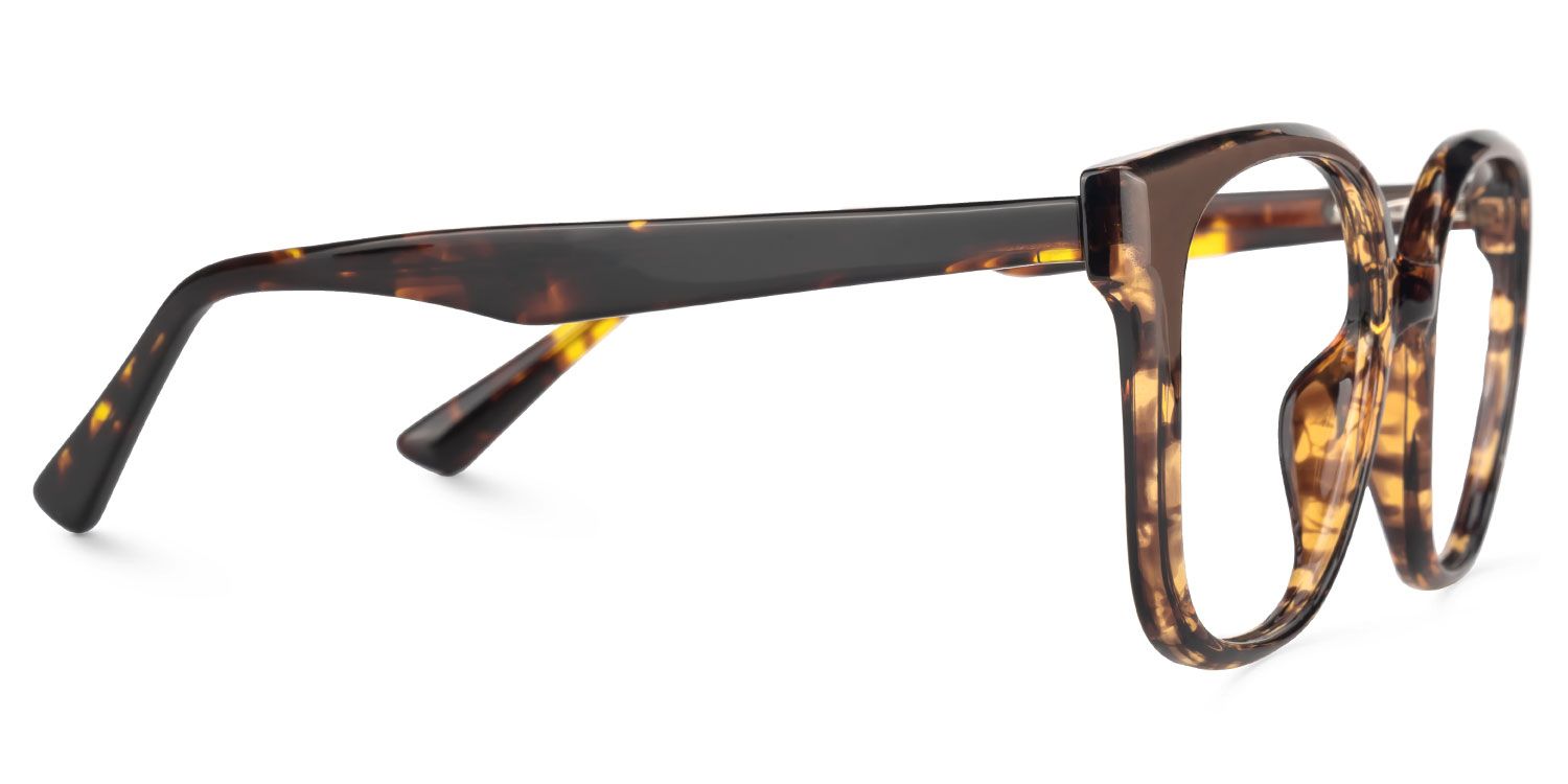 Siner Square Tortoise Frame Glasses for Women | ZEELOOL2
