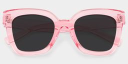 Malcolm Pink Square Sunglasses1