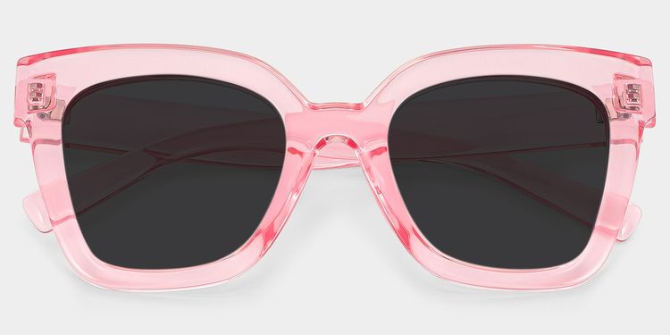 Malcolm Pink Square Sunglasses