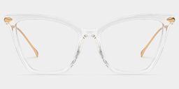 Hilary Clear Butterfly Glasses1