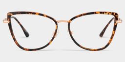 Sloane Tortoise Cat eye Glasses1