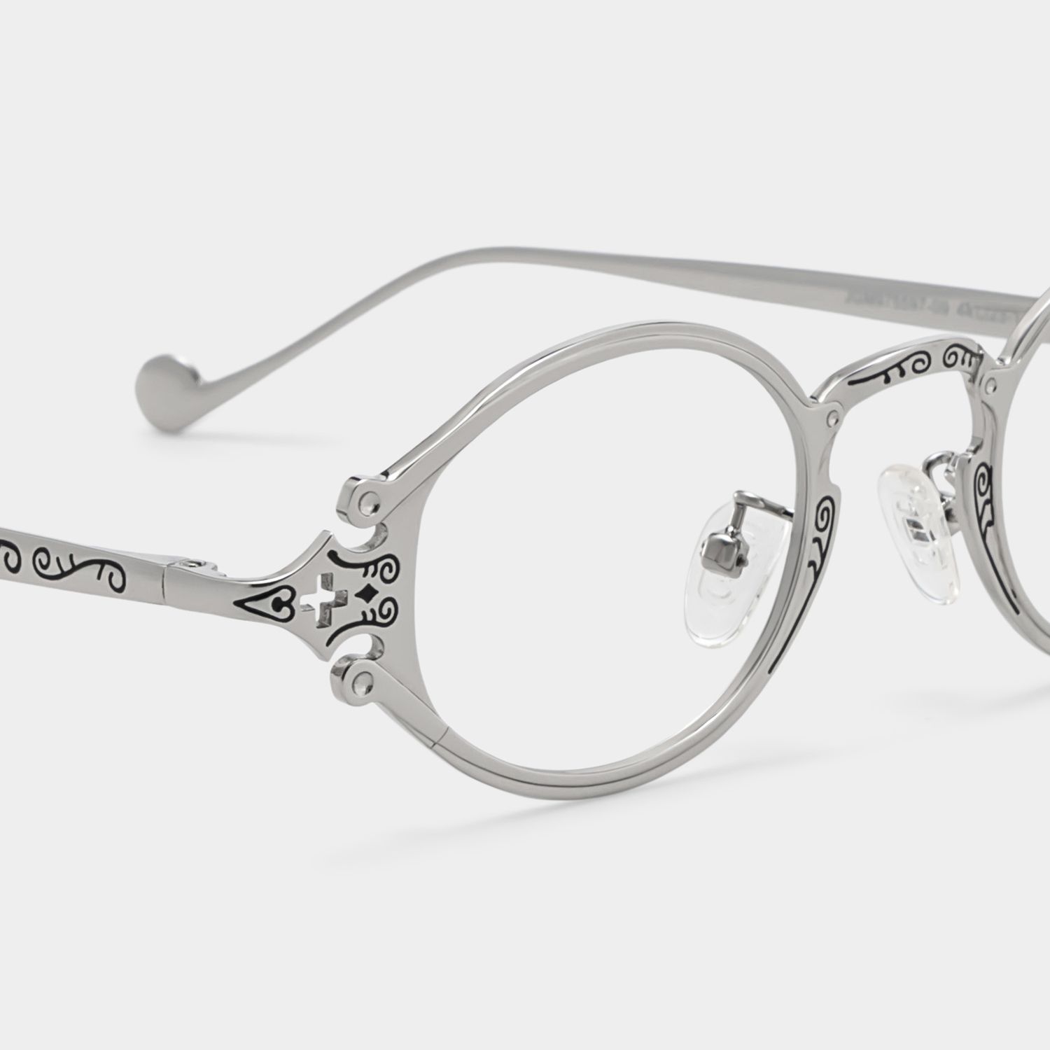 Oval Serena Silver Eyeglasses and Glasses Frames Deals4