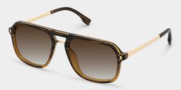 Kilworth Brown Aviator Sunglasses2